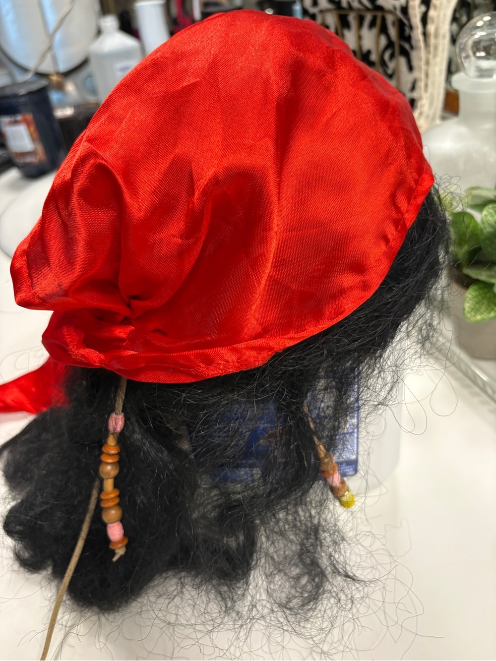Red Pirate Bandana Kids Costume Accessory
